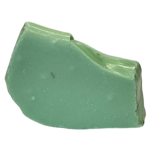 Lime Green Jadeite Art Glass Cullet Slag Glass #5XL11 - Picture 1 of 6